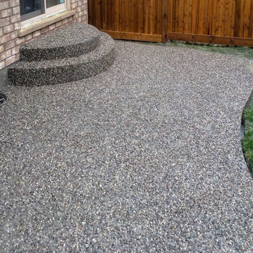 Exposed Aggregate Finish